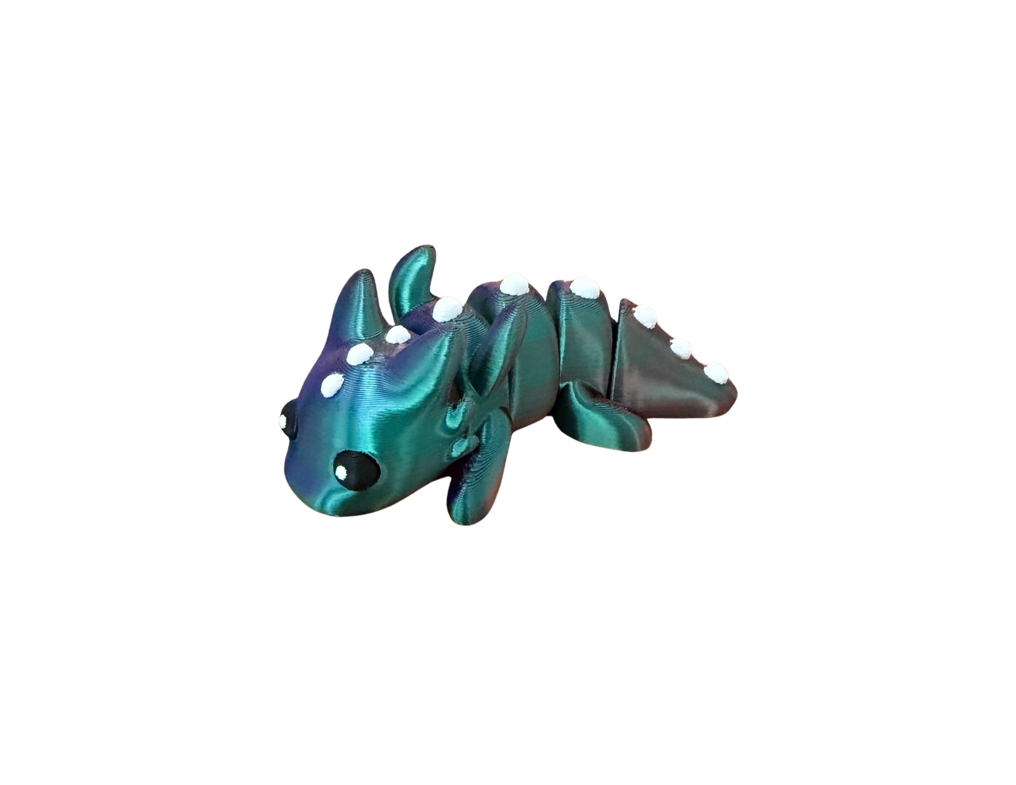 Small Articulated Dragon – Flexible 3D Printed Fidget Toy, Desk Pet, Fantasy Gift, Poseable Dragon Figure