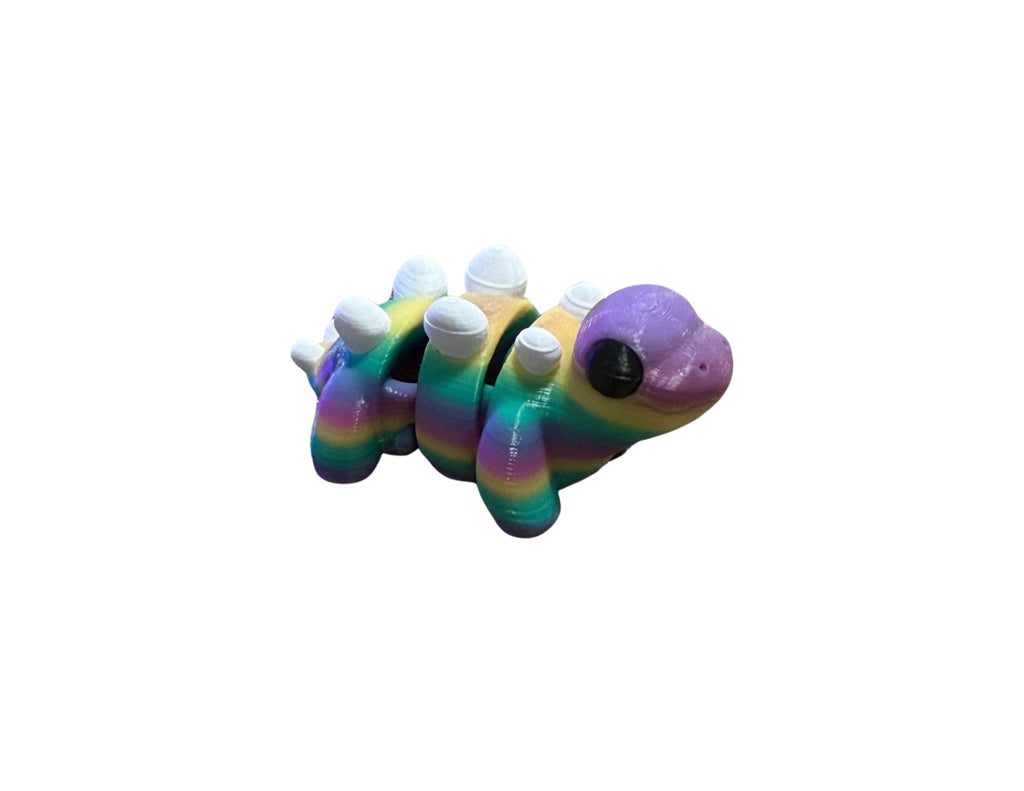Small Articulated Animals, 3D Printed Flexi Fidget Toy, Cute Desk Pet